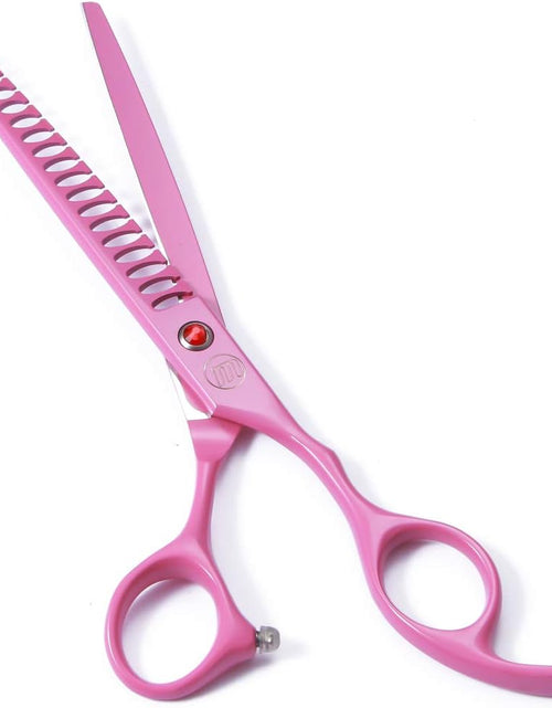 Load image into Gallery viewer, Professional Dog Grooming Scissors Set, 7 Inch/8 Inch Pet Grooming Scissors Chunkers Shears for Dog, Curved Dog Grooming Scissors, Thinning Shears for Dog with Grooming Comb
