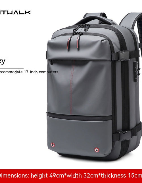 Load image into Gallery viewer, Travel Backpack Men'S Business Multifunction Computer Bag Vacuum Compression Large-Capacity Backpack
