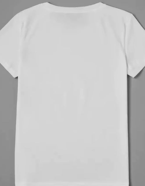 Load image into Gallery viewer, Love Heart Feather Trend Women Fashion Clothing Graphic T-Shirts Clothes Print Female Shirt Short Sleeve Lady Casual Tee

