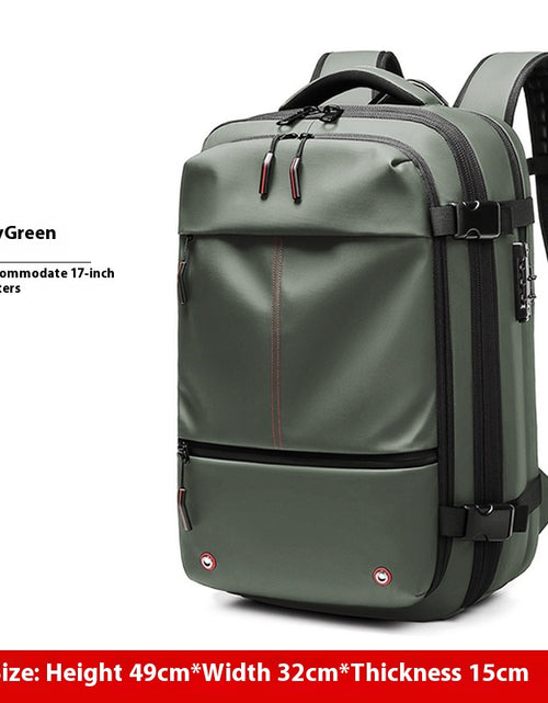 Load image into Gallery viewer, Travel Backpack Men'S Business Multifunction Computer Bag Vacuum Compression Large-Capacity Backpack
