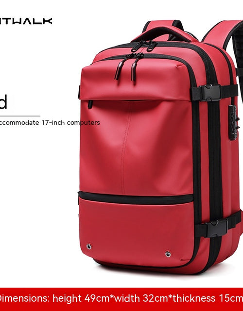 Load image into Gallery viewer, Travel Backpack Men'S Business Multifunction Computer Bag Vacuum Compression Large-Capacity Backpack

