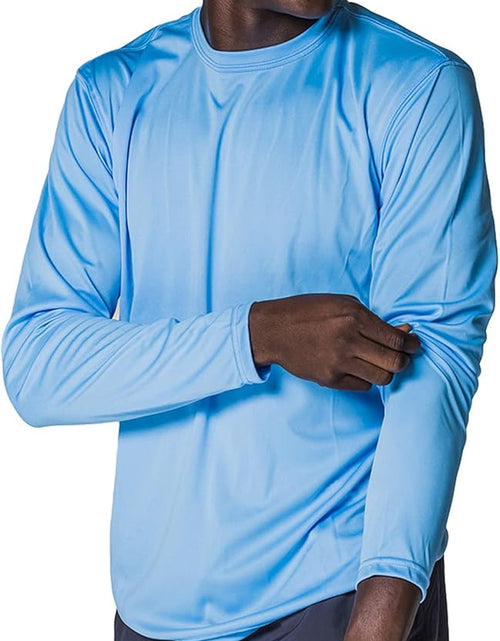 Load image into Gallery viewer, Men'S Outdoor UPF 50+ Long Sleeve T-Shirt, UV Sun Protection for Fishing, Running, Hiking
