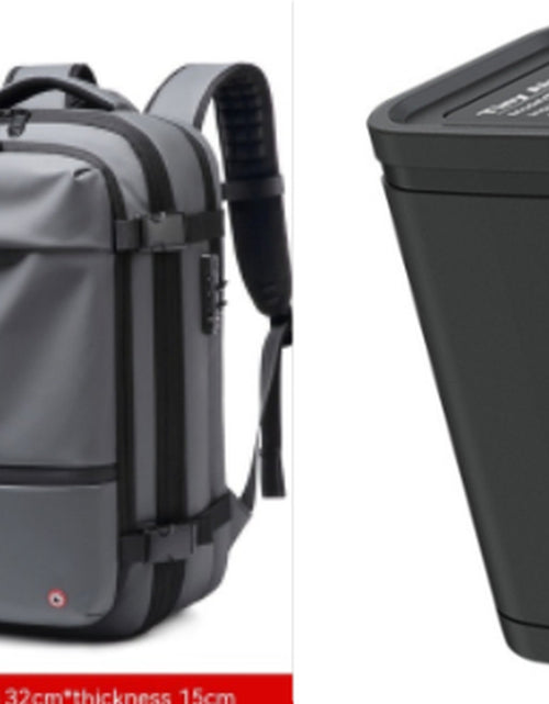 Load image into Gallery viewer, Travel Backpack Men'S Business Multifunction Computer Bag Vacuum Compression Large-Capacity Backpack
