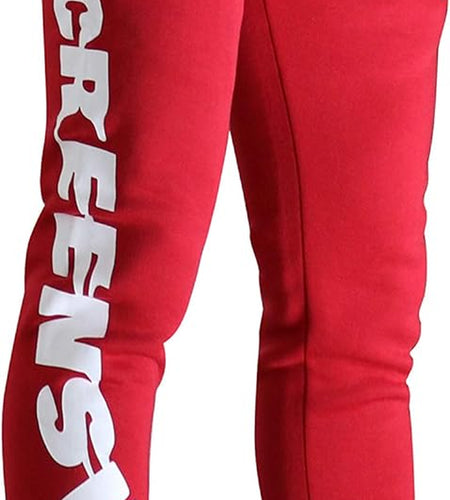 Mens Hip Hop Premium Classic Fit Urban Fleece Pants - Street Fashion Sweatpants Ribbed Wasteband with Drawstring