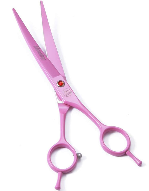 Load image into Gallery viewer, Professional Dog Grooming Scissors Set, 7 Inch/8 Inch Pet Grooming Scissors Chunkers Shears for Dog, Curved Dog Grooming Scissors, Thinning Shears for Dog with Grooming Comb
