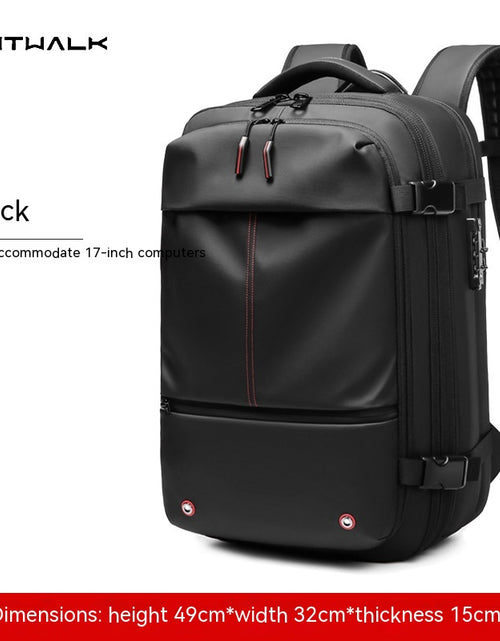 Load image into Gallery viewer, Travel Backpack Men'S Business Multifunction Computer Bag Vacuum Compression Large-Capacity Backpack
