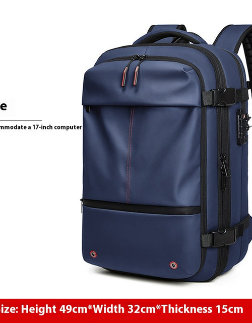 Load image into Gallery viewer, Travel Backpack Men'S Business Multifunction Computer Bag Vacuum Compression Large-Capacity Backpack
